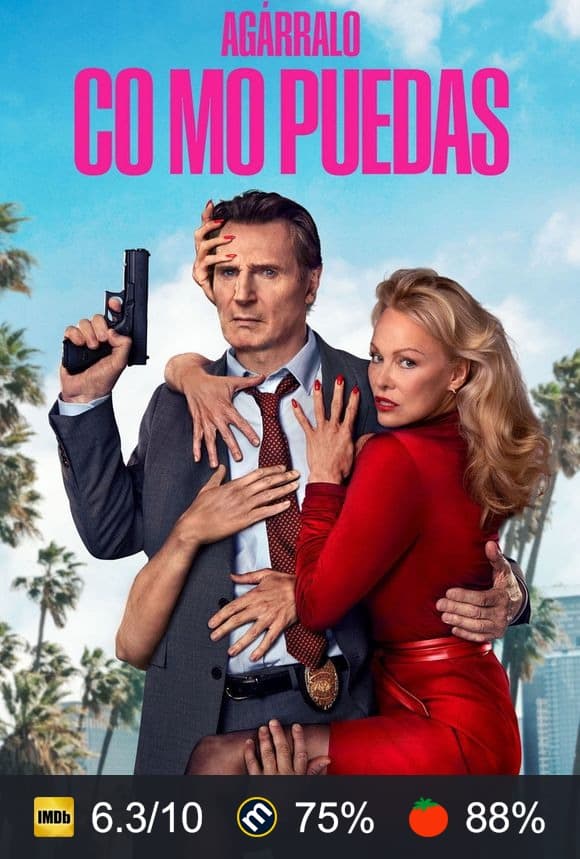 Cartel de Agárralo como puedas