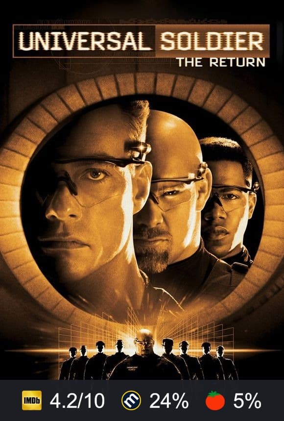 Universal Soldier: The Return poster