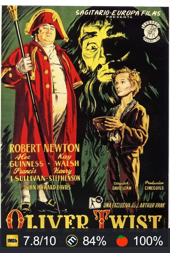Cartel de Oliver Twist