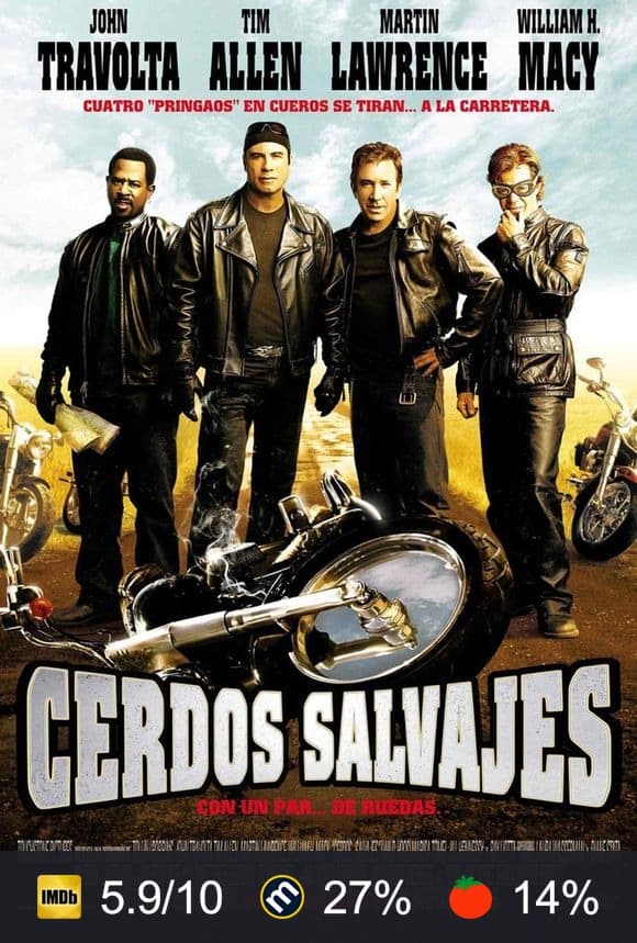 Cartel de Cerdos salvajes