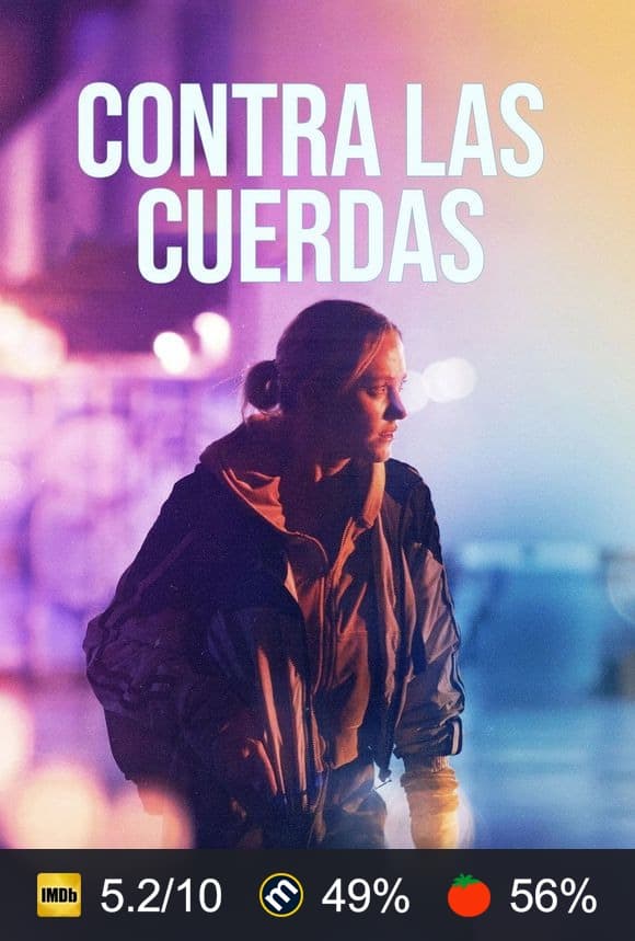 Cartel de Contra las cuerdas