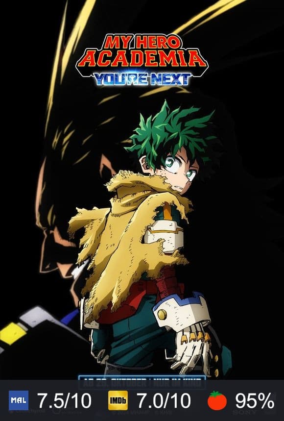 Poster von My Hero Academia: You're Next