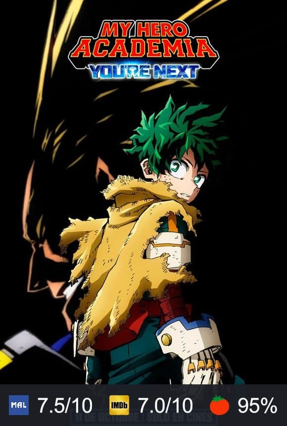 Cartel de My Hero Academia: You're Next