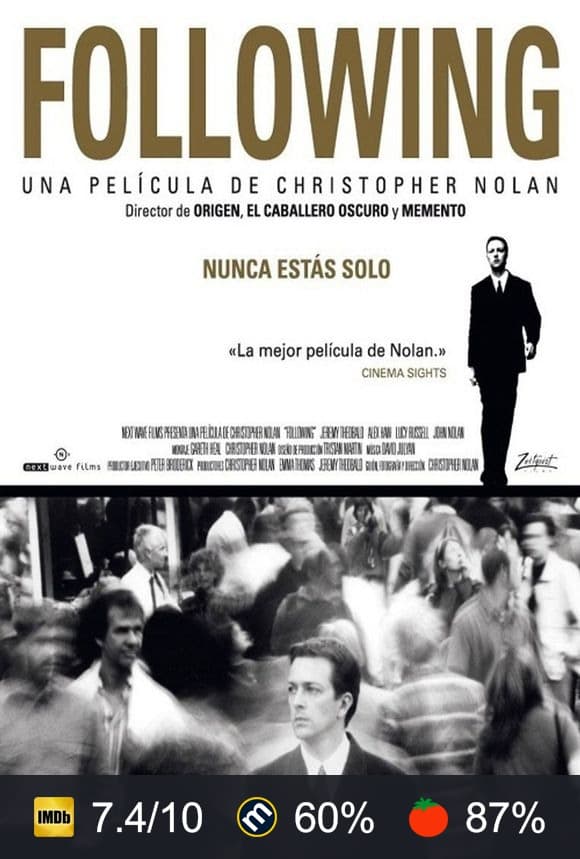 Cartel de Following
