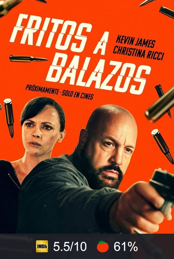 Cartel de Fritos a balazos