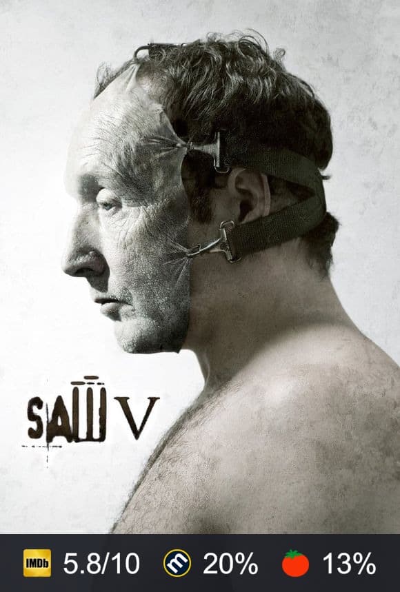 Saw V poster