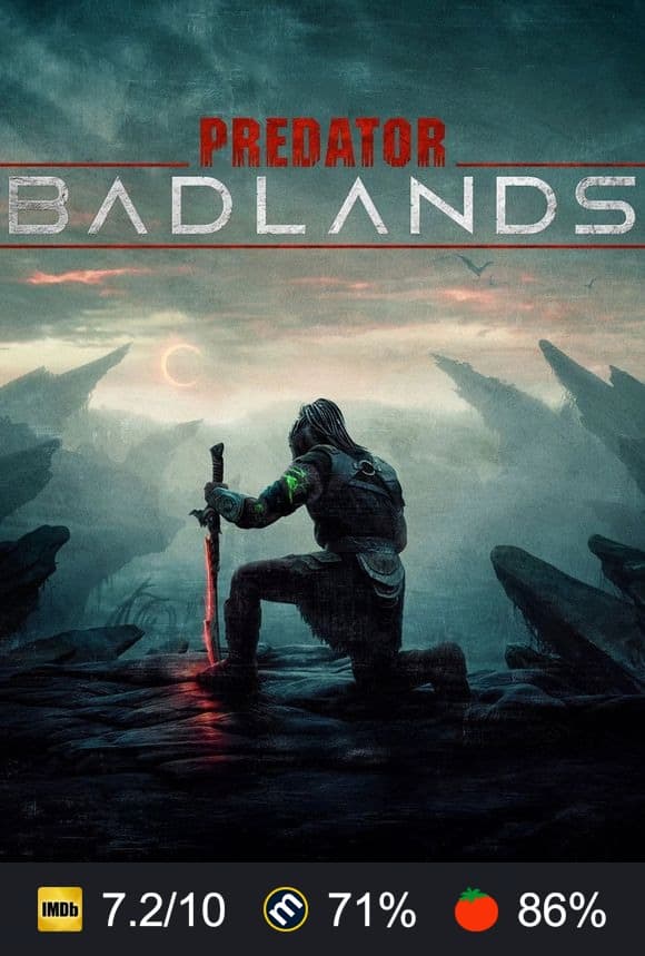 Cartel de Predator: Badlands