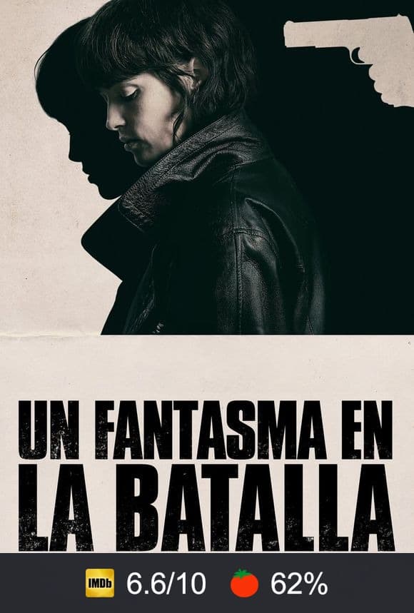 Cartel de Un fantasma en la batalla