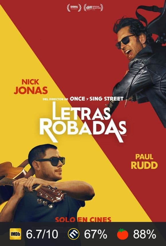 Cartel de Letras robadas