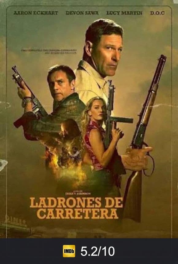 Cartel de Ladrones de carretera