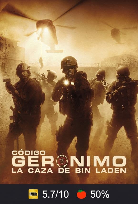 Cartel de Código Gerónimo: La caza de Bin Laden