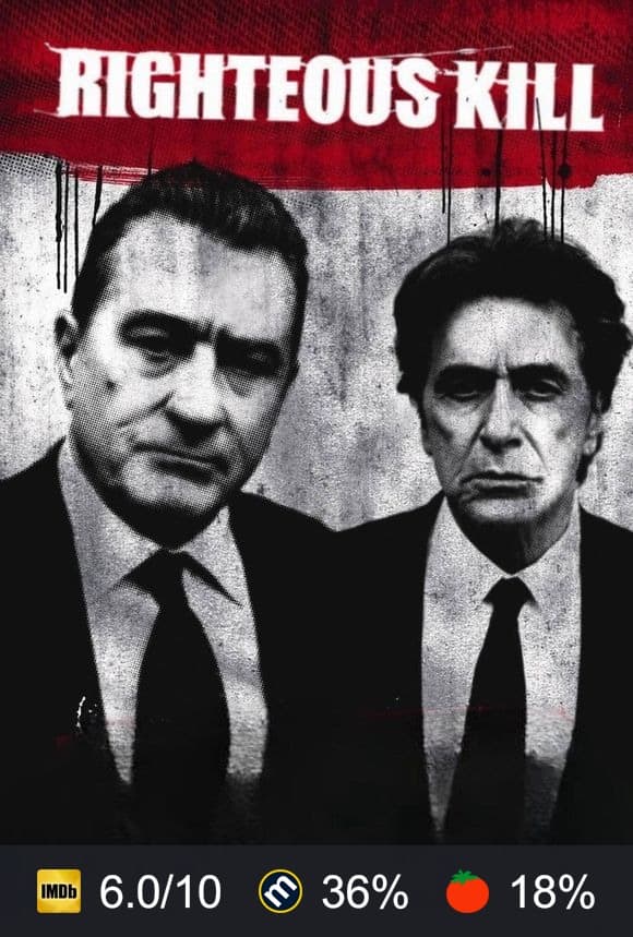 Righteous Kill poster