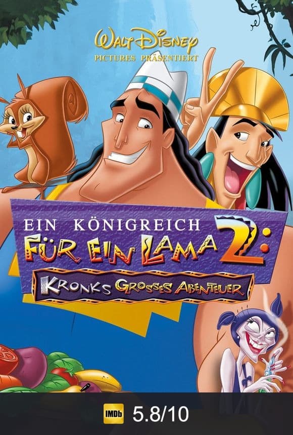Poster von Ein Königreich für ein Lama 2 - Kronks großes Abenteuer