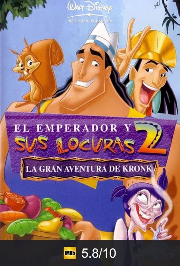 Cartel de El emperador y sus locuras 2: La gran aventura de Kronk