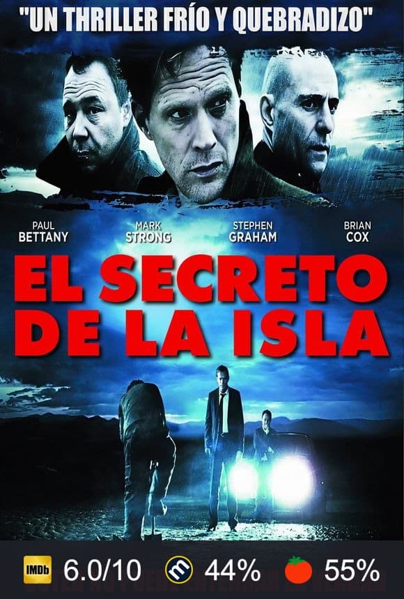 Cartel de El secreto de la isla