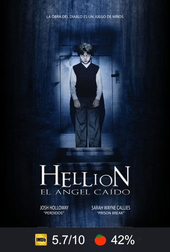 Cartel de Hellion, el ángel caído