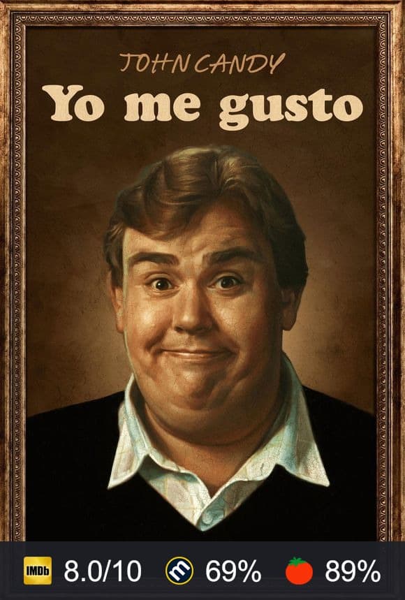 Cartel de John Candy: Yo me gusto