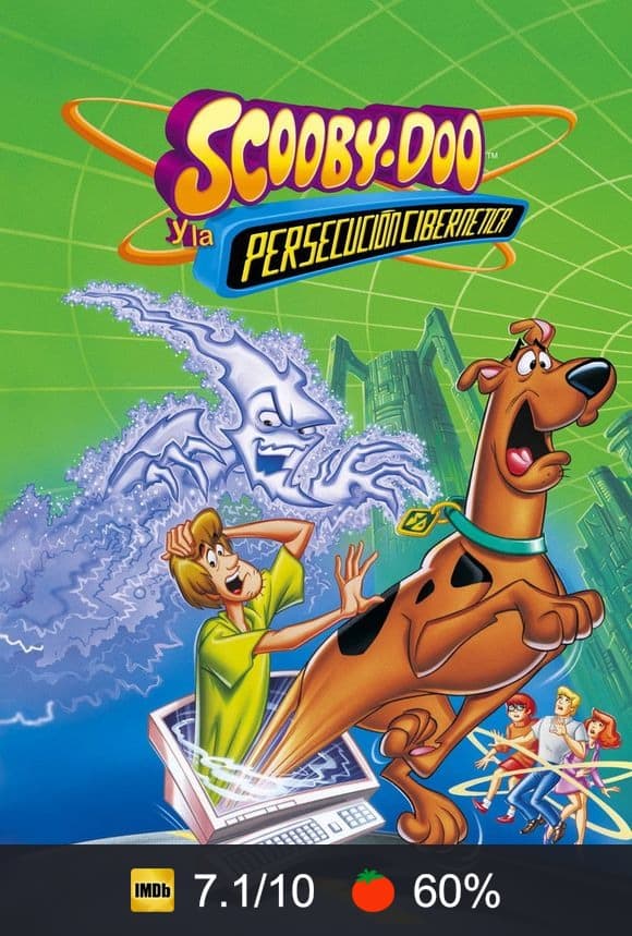Cartel de Scooby Doo y la persecución cibernética