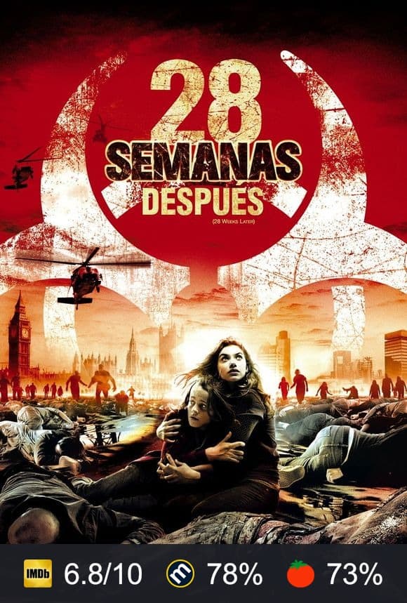 Cartel de 28 semanas después