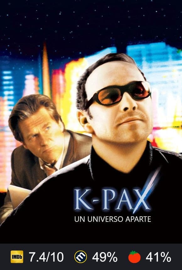 Cartel de K-PAX: Un universo aparte