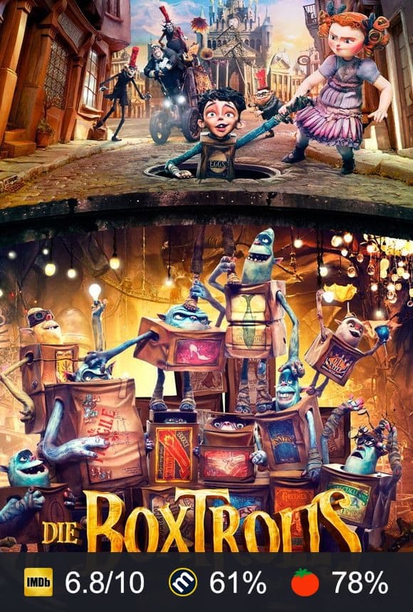 Poster von Die Boxtrolls
