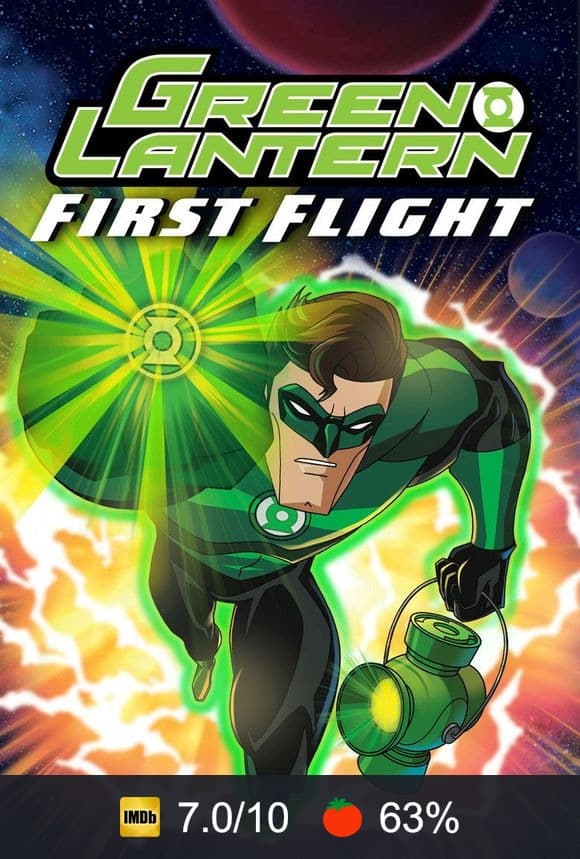 Green Lantern: First Flight poster