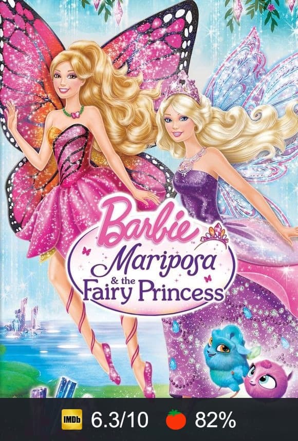 Cartel de Barbie: Mariposa y la princesa de las hadas