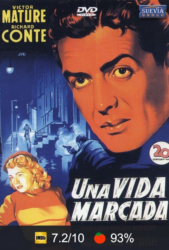 Cartel de Una vida marcada