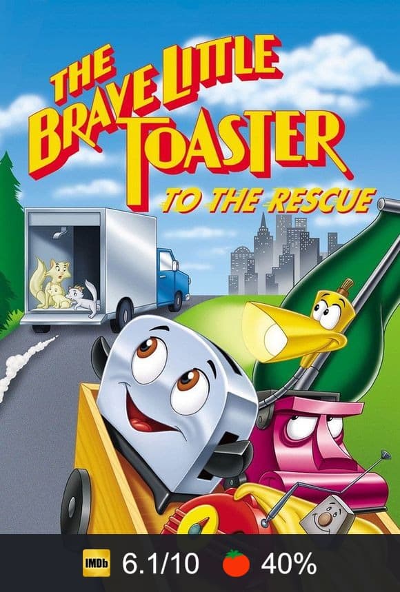 Poster von Der tapfere kleine Toaster als Retter in der Not