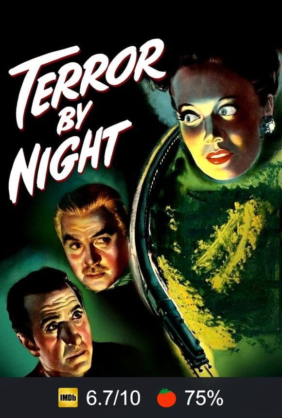 Terror by Night poster
