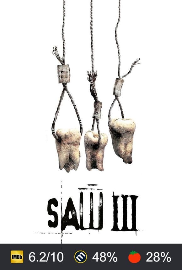 Saw III poster