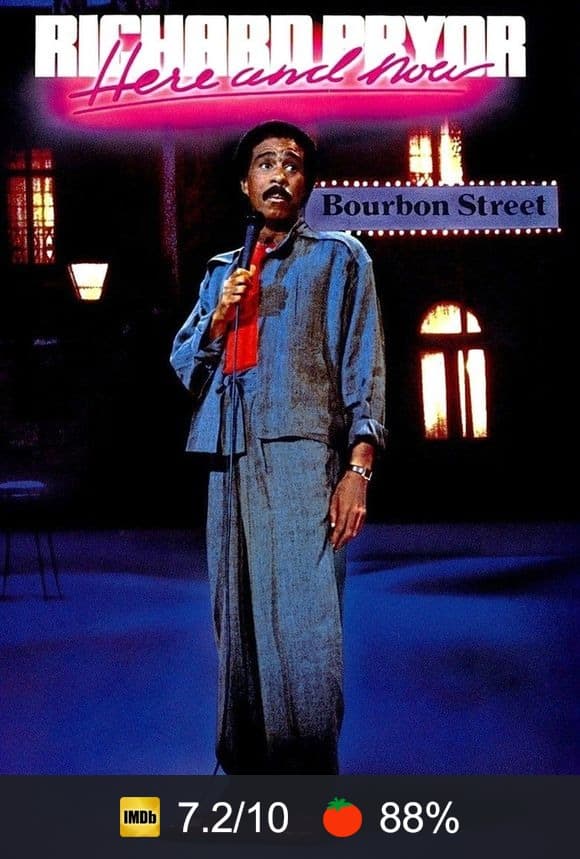 Cartel de Richard Pryor: Here and Now