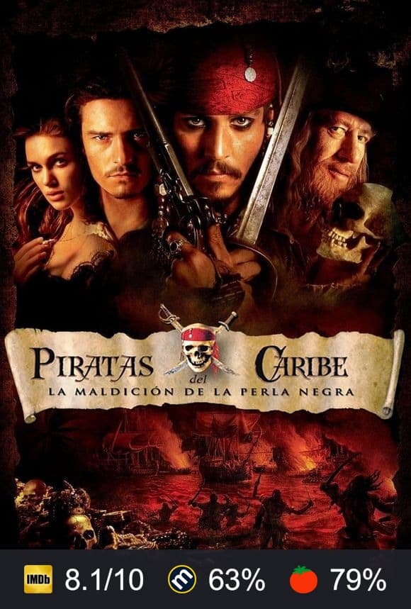 Cartel de Piratas del Caribe: La maldición de la Perla Negra
