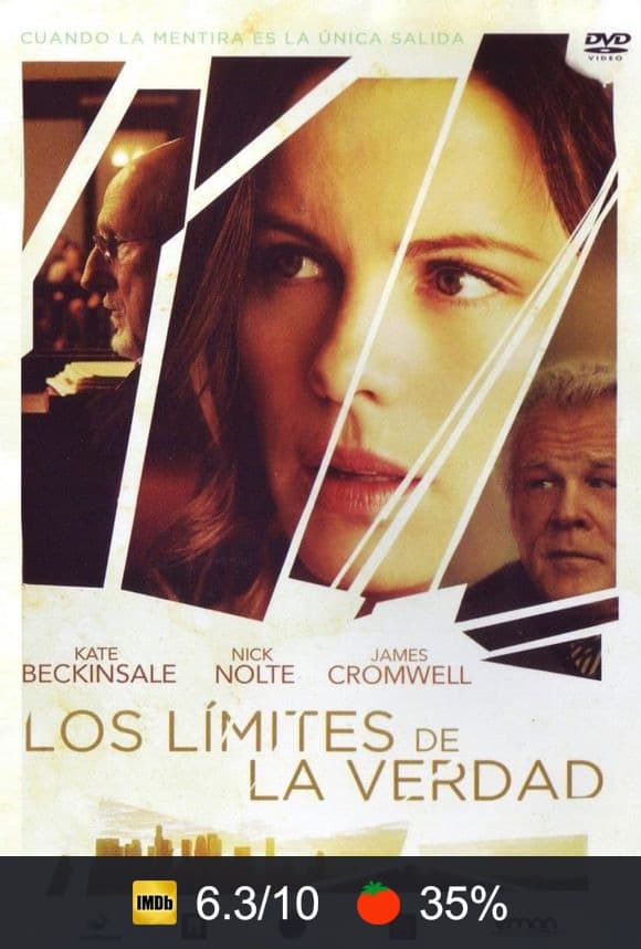 Cartel de Los límites de la verdad