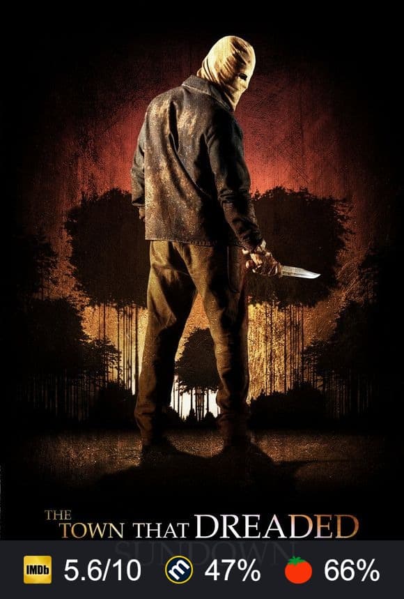 The Town that Dreaded Sundown poster