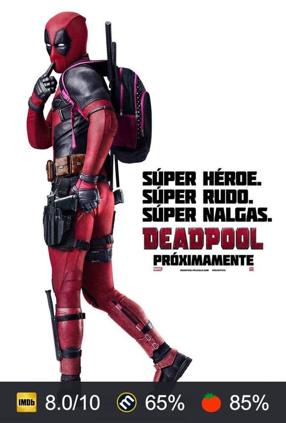 Cartel de Deadpool