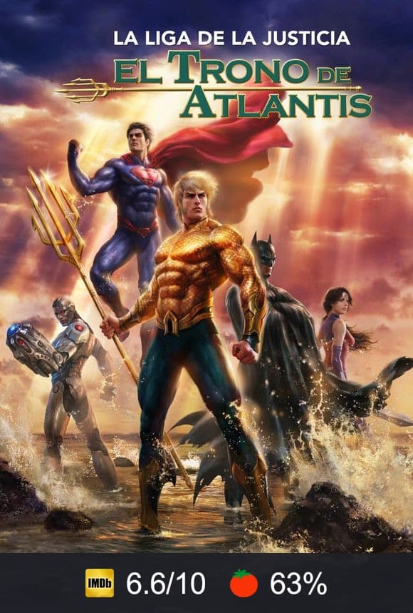 Cartel de La Liga de la Justicia: El trono de Atlantis
