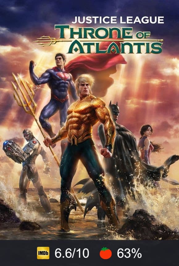 Poster von Justice League: Throne of Atlantis