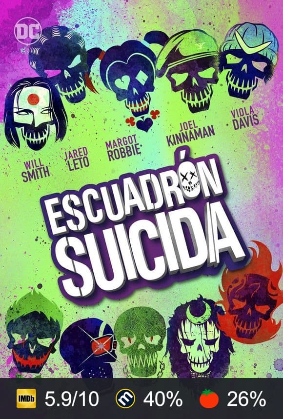 Cartel de Escuadrón suicida