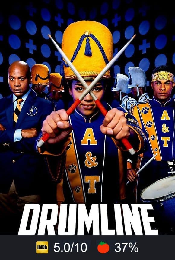 Cartel de Drumline: A New Beat