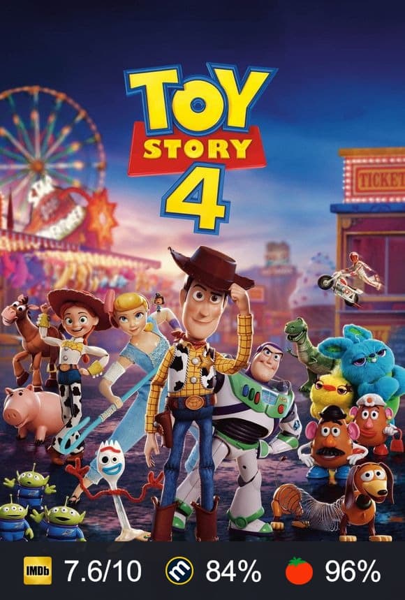Toy Story 4 poster
