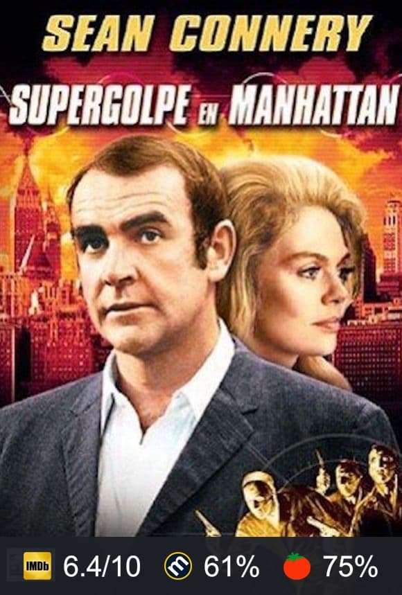 Cartel de Supergolpe en Manhattan
