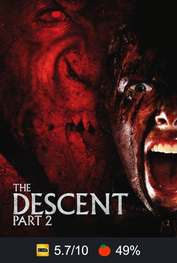The Descent: Part 2 poster