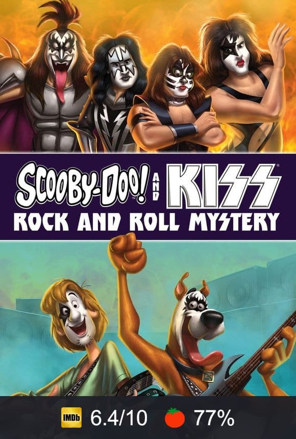 Poster von Scooby-Doo! und KISS: Das Rockn Roll Rätsel