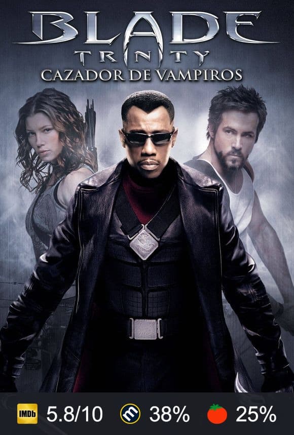 Cartel de Blade III. Trinity
