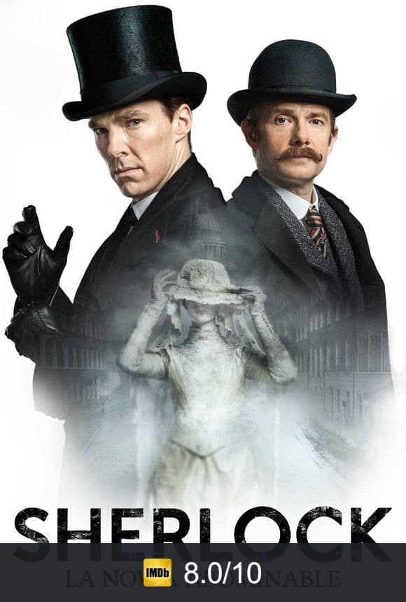 Cartel de Sherlock: la novia abominable