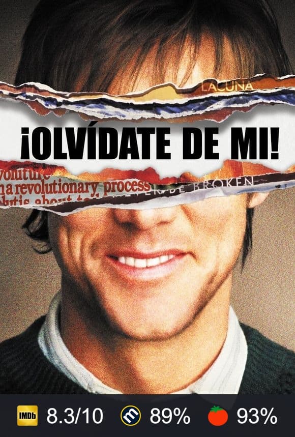 Cartel de ¡Olvídate de mí!