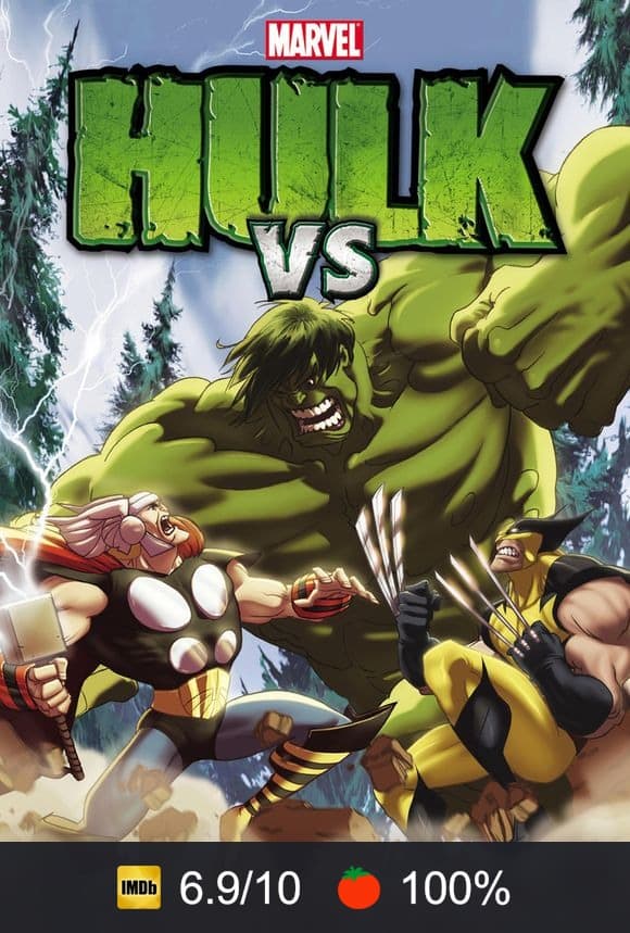 Poster von Hulk vs. Thor/Wolverine