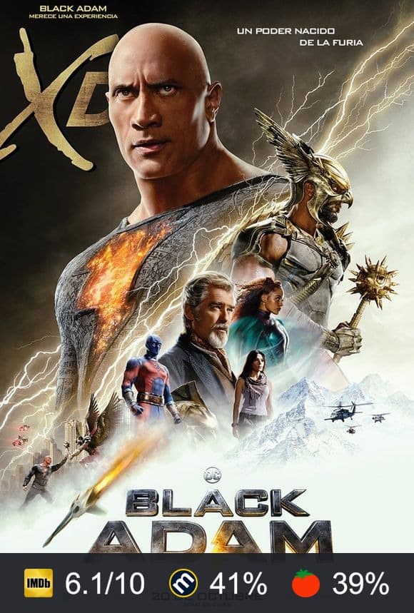 Cartel de Black Adam
