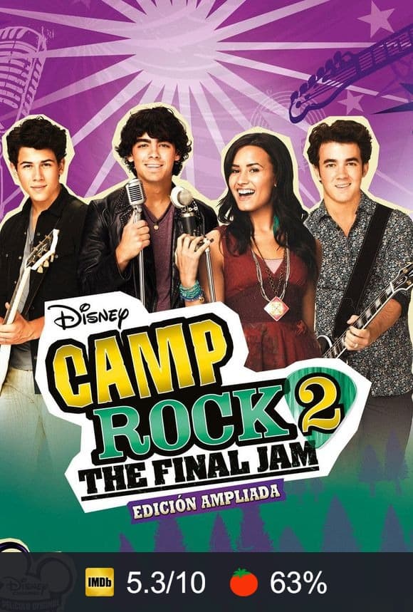 Cartel de Camp Rock 2: The Final Jam